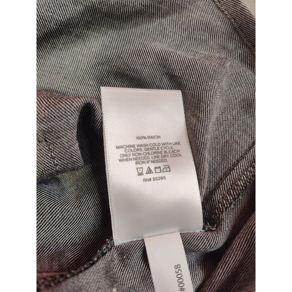 Women's Express Tie Front Tank Top Gray Small NWT - Picture 5 of 5